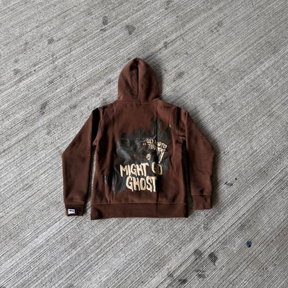 Brown Skelly Pullover