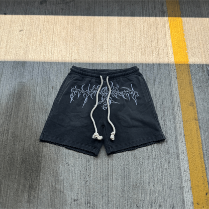Washed Black 'Relic' Shorts