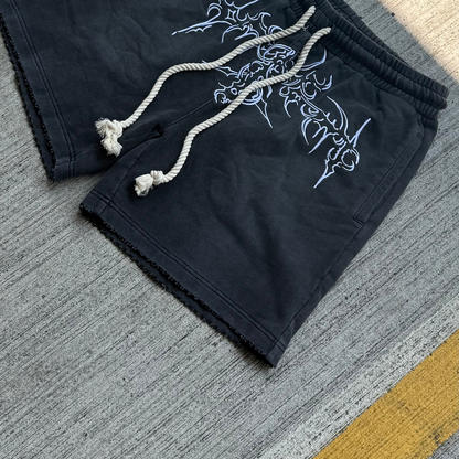 Washed Black 'Relic' Shorts